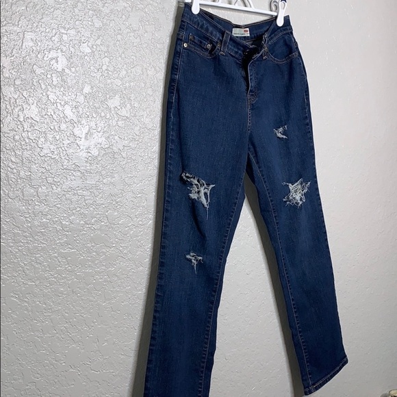 Levi Perfectly Slimming/ 512 Straight Leg Jeans - Picture 3 of 12